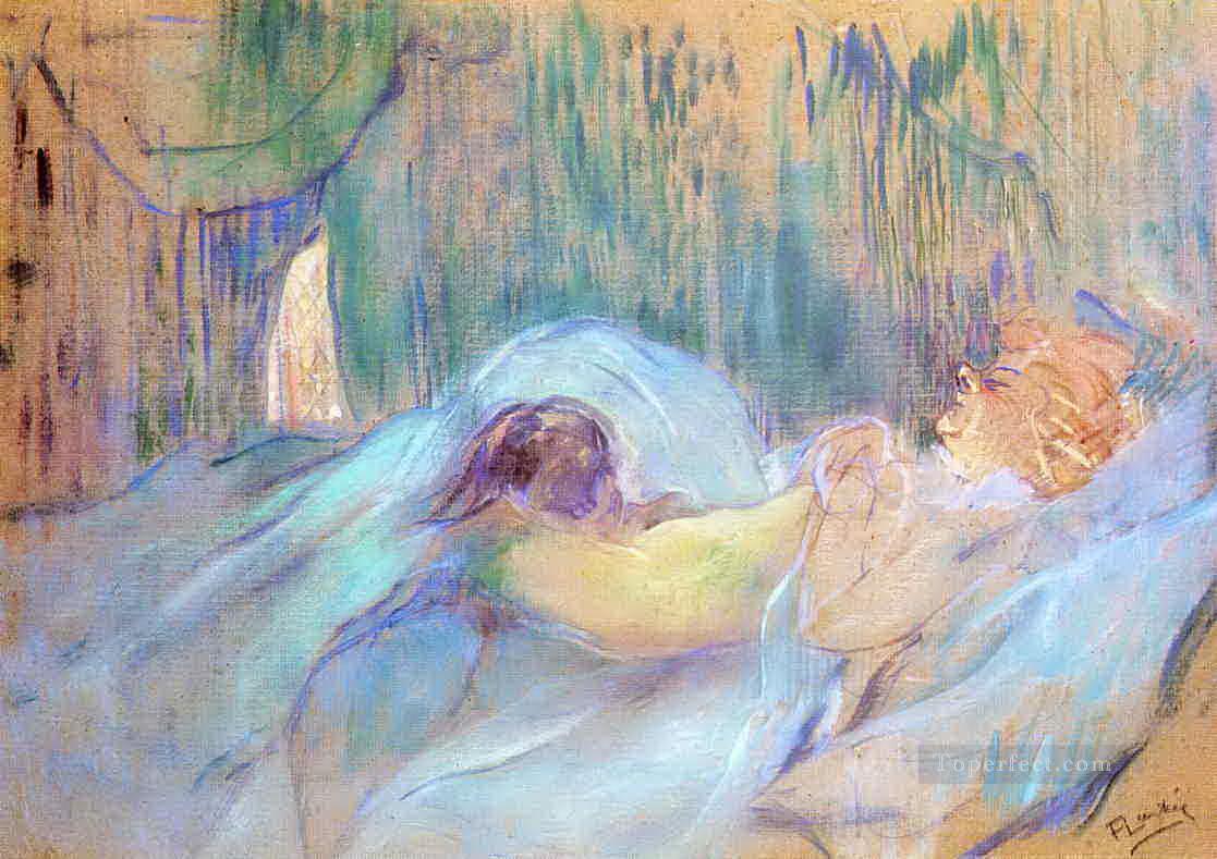 burdel en la rue des moulins rolande 1894 Toulouse Lautrec Henri de sexy Pintura al óleo